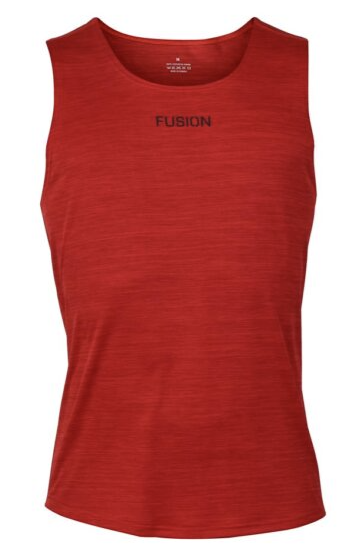 Fusion C3 Mens Singlet Rød