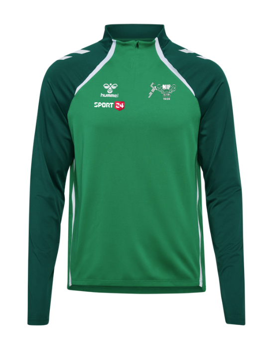 HmlLead 2.0 Half Zip Grøn - Unisex