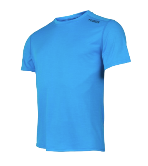 FUSION C3 Løbe T-shirt Surf Blue